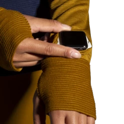 Sudadera Running Brooks Notch Thermal 2.0 Azul Marrón Mujer -Activa Tienda sudadera running brooks notch thermal 20 azul marron mujer 6