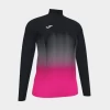 Sudadera Running Joma Elite VII Negro Rosa Blanco Mujer -Activa Tienda sudadera running joma elite vii negro rosa blanco mujer