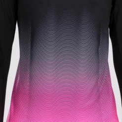 Sudadera Running Joma Elite VII Negro Rosa Blanco Mujer -Activa Tienda sudadera running joma elite vii negro rosa blanco mujer 3