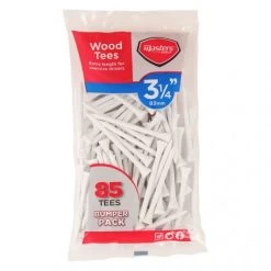 Tees Golf Masters Wood 83mm Bumpa Bolsa 85u Blanco