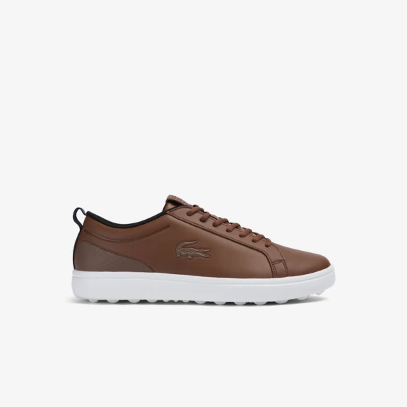 Zapatilla Golf Lacoste G-Elite Marrón Hombre 3 Zapatilla Golf Lacoste G-Elite Marrón Hombre