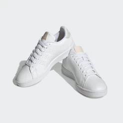 Zapatillas Adidas Advantage Blanco Verde Mujer -Activa Tienda zapatillas adidas advantage blanco verde mujer 2