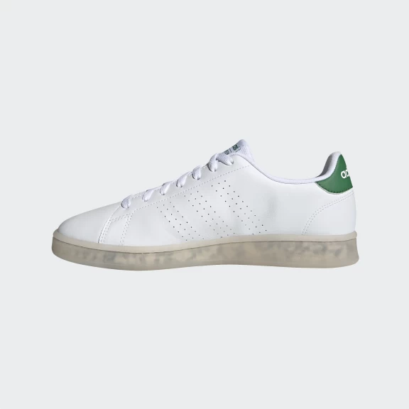 Zapatillas Adidas Advantage Eco Blanco Verde Hombre 4 Zapatillas Adidas Advantage Eco Blanco Verde Hombre - Imagen 2