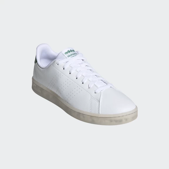 Zapatillas Adidas Advantage Eco Blanco Verde Hombre 5 Zapatillas Adidas Advantage Eco Blanco Verde Hombre - Imagen 3