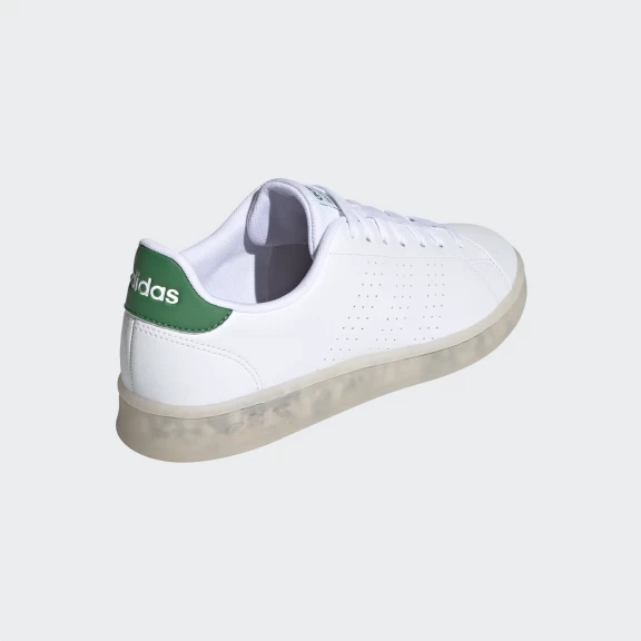 Zapatillas Adidas Advantage Eco Blanco Verde Hombre 6 Zapatillas Adidas Advantage Eco Blanco Verde Hombre - Imagen 4