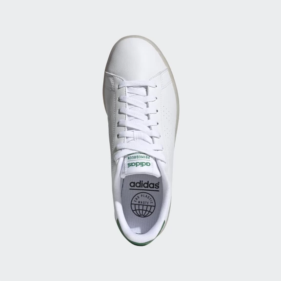 Zapatillas Adidas Advantage Eco Blanco Verde Hombre 7 Zapatillas Adidas Advantage Eco Blanco Verde Hombre - Imagen 5