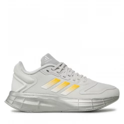 Zapatillas Adidas Duramo 10 Gris Amarillo Mujer