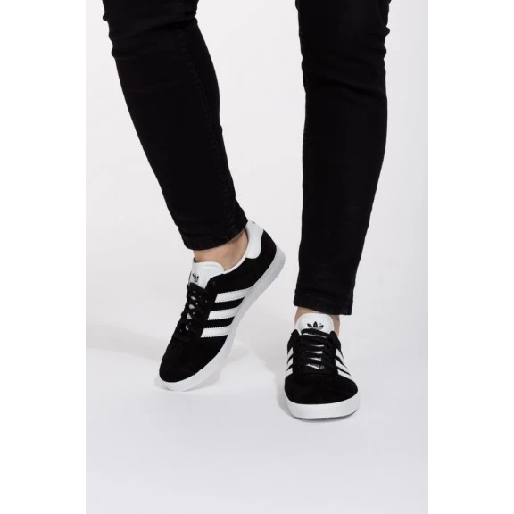 Zapatillas Adidas Gazelle Negro Blanco Hombre 5 Zapatillas Adidas Gazelle Negro Blanco Hombre - Imagen 3