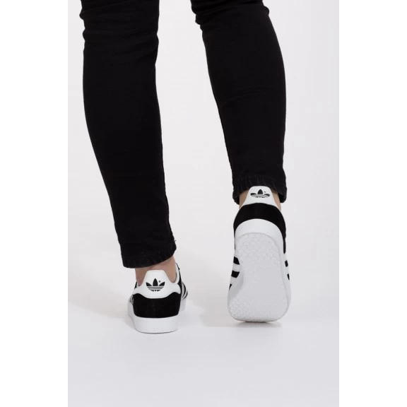 Zapatillas Adidas Gazelle Negro Blanco Hombre 6 Zapatillas Adidas Gazelle Negro Blanco Hombre - Imagen 4