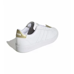Zapatillas Adidas Grand Court 2.0 Blanco Dorado Mujer -Activa Tienda zapatillas adidas grand court 20 blanco dorado mujer 3