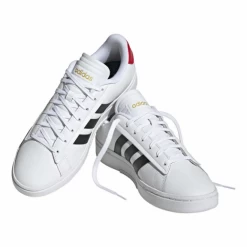 Zapatillas Adidas Grand Court Alpha Blanco Negro Rojo Hombre -Activa Tienda zapatillas adidas grand court alpha blanco negro rojo hombre 3