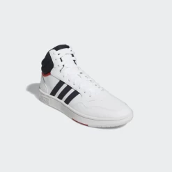Zapatillas Adidas Hoops 3.0 Mid Blanco Negro Hombre -Activa Tienda zapatillas adidas hoops 30 mid blanco negro hombre 1