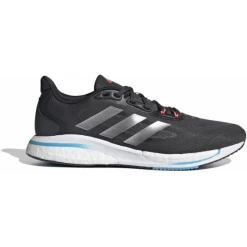 Zapatillas Adidas Supernova + Negro Plata Hombre