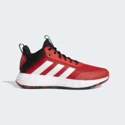 Zapatillas Baloncesto Adidas Ownthegame 2.0 Rojo Blanco Hombre