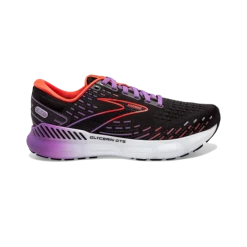 Zapatillas Brooks Glycerin GTS 20 Negro Naranja Morado Mujer