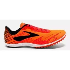 Zapatillas De Clavos Brooks Mach 18 Naranja Hombre