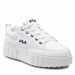 Zapatillas Fila Sandblast Blancas Mujer
