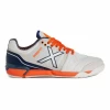 Zapatillas Fútbol Munich Prisma 19 Blanco Naranja Hombre