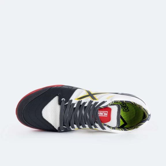 Zapatillas Fútbol Munich Prisma 26 Blanco Negro Rojo Hombre 7 Zapatillas Fútbol Munich Prisma 26 Blanco Negro Rojo Hombre - Imagen 5