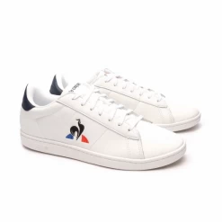 Zapatillas Le Coq Sportif Courtset Blanco Azul Hombre -Activa Tienda zapatillas le coq sportif courtset blanco azul hombre 2