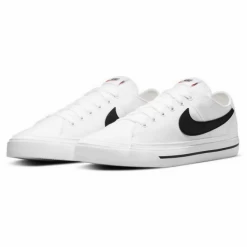 Zapatillas Nike Court Legacy Canvas Blanco Negro Unisex -Activa Tienda zapatillas nike court legacy canvas blanco negro unisex 2