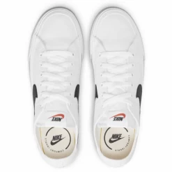Zapatillas Nike Court Legacy Canvas Blanco Negro Unisex -Activa Tienda zapatillas nike court legacy canvas blanco negro unisex 4