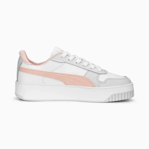 Zapatillas Puma Carina Street Blanco Rosa Mujer 4 Zapatillas Puma Carina Street Blanco Rosa Mujer - Imagen 2