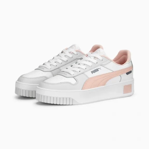 Zapatillas Puma Carina Street Blanco Rosa Mujer 5 Zapatillas Puma Carina Street Blanco Rosa Mujer - Imagen 3