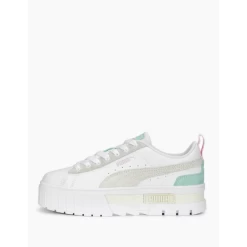 Zapatillas Puma Mayze Mix Blanco Gris Verde Rosa Mujer -Activa Tienda zapatillas puma mayze mix blanco gris verde rosa mujer 1