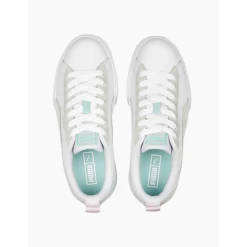 Zapatillas Puma Mayze Mix Blanco Gris Verde Rosa Mujer -Activa Tienda zapatillas puma mayze mix blanco gris verde rosa mujer 4