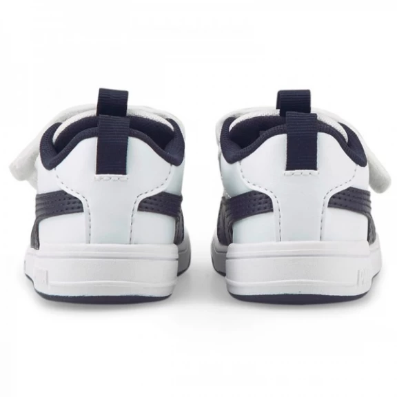 Zapatillas Puma Multiflex SL V Blanco Azul Niños 5 Zapatillas Puma Multiflex SL V Blanco Azul Niños - Imagen 3