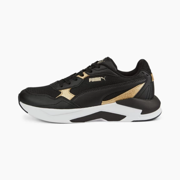 Zapatillas Puma X-Ray Speed Lite Distressed Negro Oro Mujer 4 Zapatillas Puma X-Ray Speed Lite Distressed Negro Oro Mujer - Imagen 2
