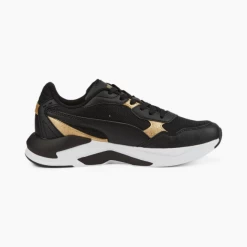 Zapatillas Puma X-Ray Speed Lite Distressed Negro Oro Mujer