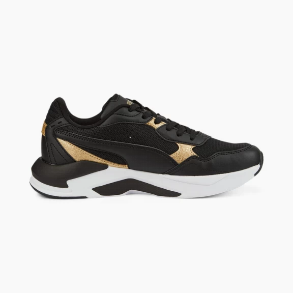 Zapatillas Puma X-Ray Speed Lite Distressed Negro Oro Mujer 3 Zapatillas Puma X-Ray Speed Lite Distressed Negro Oro Mujer