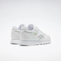 Zapatillas Reebok Classic Leather Blanco Plata Niños -Activa Tienda zapatillas reebok classic leather blanco plata ninos 2