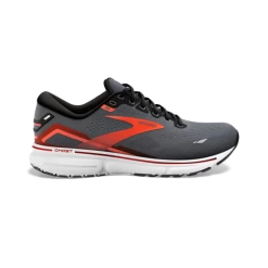 Zapatillas Running Brooks Ghost 15 Gris Naranja Hombre