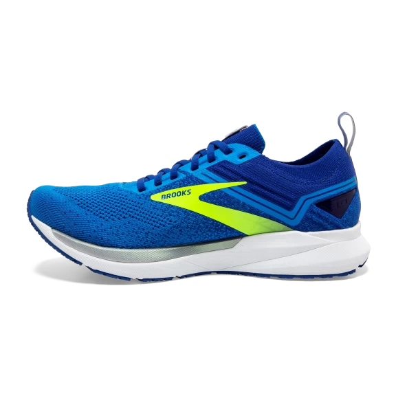 Zapatillas Running Brooks Ricochet 3 Azul Amarillo Hombre 4 Zapatillas Running Brooks Ricochet 3 Azul Amarillo Hombre - Imagen 2