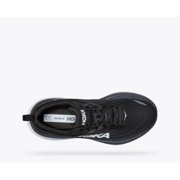 Zapatillas Running Hoka Bondi 8 Negro Blanco Hombre 8 Zapatillas Running Hoka Bondi 8 Negro Blanco Hombre - Imagen 6