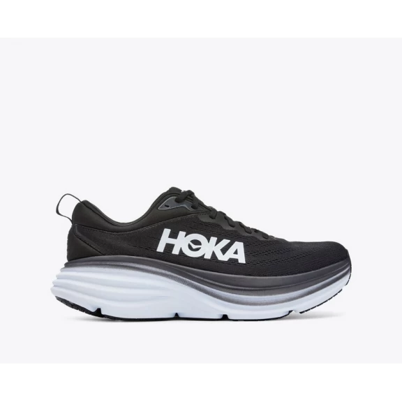 Zapatillas Running Hoka Bondi 8 Negro Blanco Hombre 3 Zapatillas Running Hoka Bondi 8 Negro Blanco Hombre