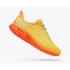 Zapatillas Running Hoka Clifton 8 Amarillo Naranja Hombre -Activa Tienda zapatillas running hoka clifton 8 amarillo naranja hombre 2
