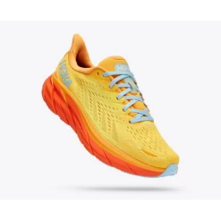 Zapatillas Running Hoka Clifton 8 Amarillo Naranja Hombre -Activa Tienda zapatillas running hoka clifton 8 amarillo naranja hombre 3