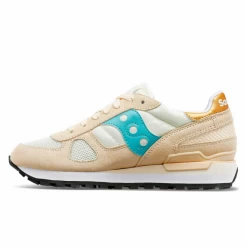 Zapatillas Saucony Shadow Original Beige Turquesa -Activa Tienda zapatillas saucony shadow original beige turquesa 5