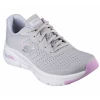 Zapatillas Skechers Arch Fit Infinity Cool Gris Malva Mujer -Activa Tienda zapatillas skechers arch fit infinity cool gris malva mujer