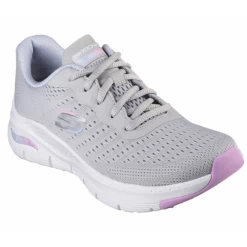 Zapatillas Skechers Arch Fit Infinity Cool Gris Malva Mujer