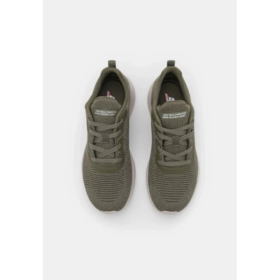 Zapatillas Skechers Bobs Squad Verde Oliva Mujer 7 Zapatillas Skechers Bobs Squad Verde Oliva Mujer - Imagen 5