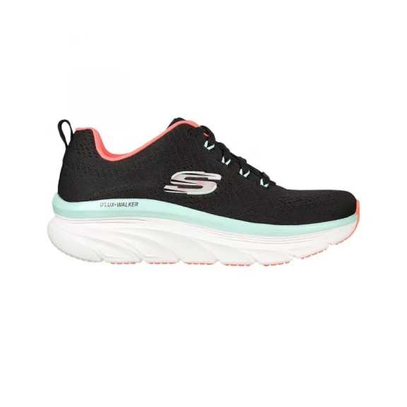 Zapatillas Skechers D`Lux Walker Negro Mujer 3 Zapatillas Skechers D`Lux Walker Negro Mujer