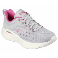 Zapatillas Skechers Go Run Lite Gris Rosa Mujer
