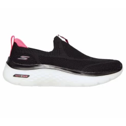 Zapatillas Skechers Go Walk Hyper Burst Negro Rosa Mujer
