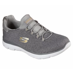 Zapatillas Skechers Summits Bright Brezel Gris Mujer -Activa Tienda zapatillas skechers summits bright brezel gris mujer 2