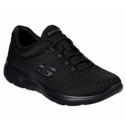 Zapatillas Skechers Summits Negro Mujer -Activa Tienda zapatillas skechers summits negro mujer 2